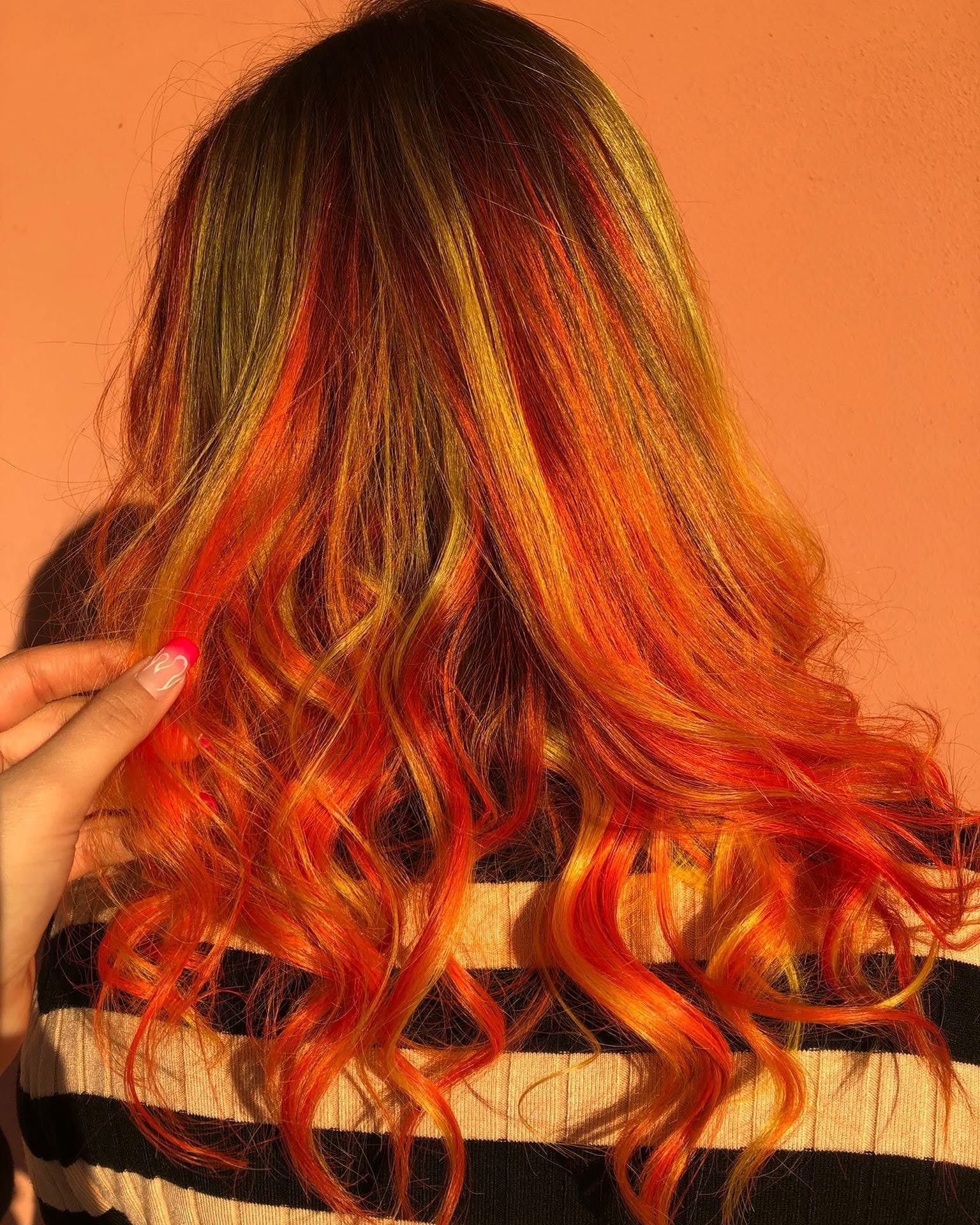 Colore fashion realizzato da P.F. Parrucchiere